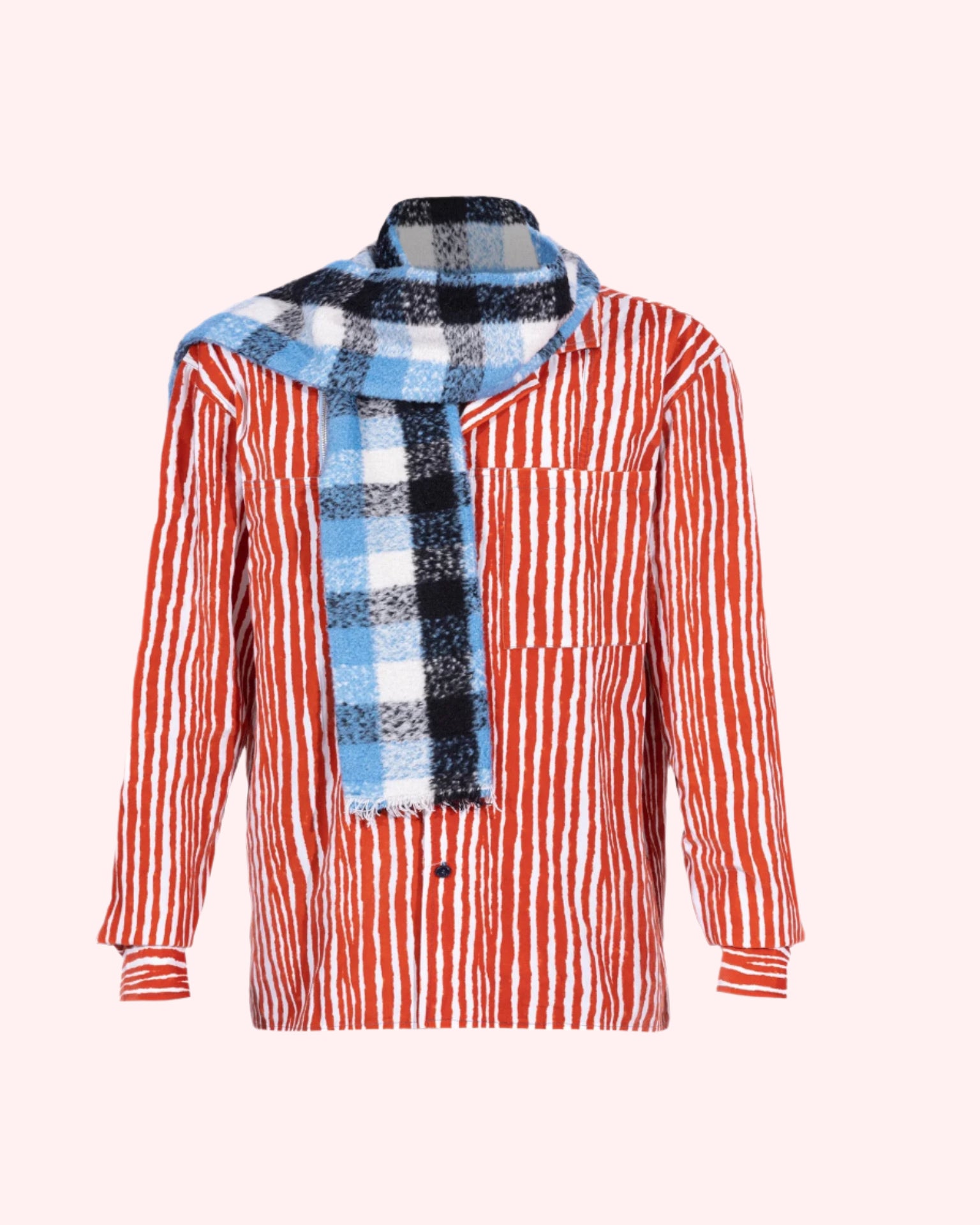 Candy Cane with Scarf