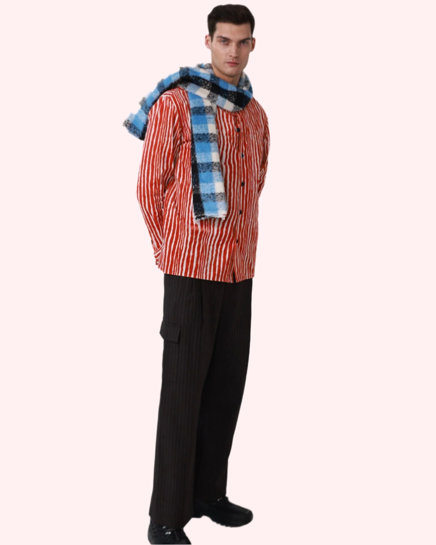 Candy Cane with Scarf
