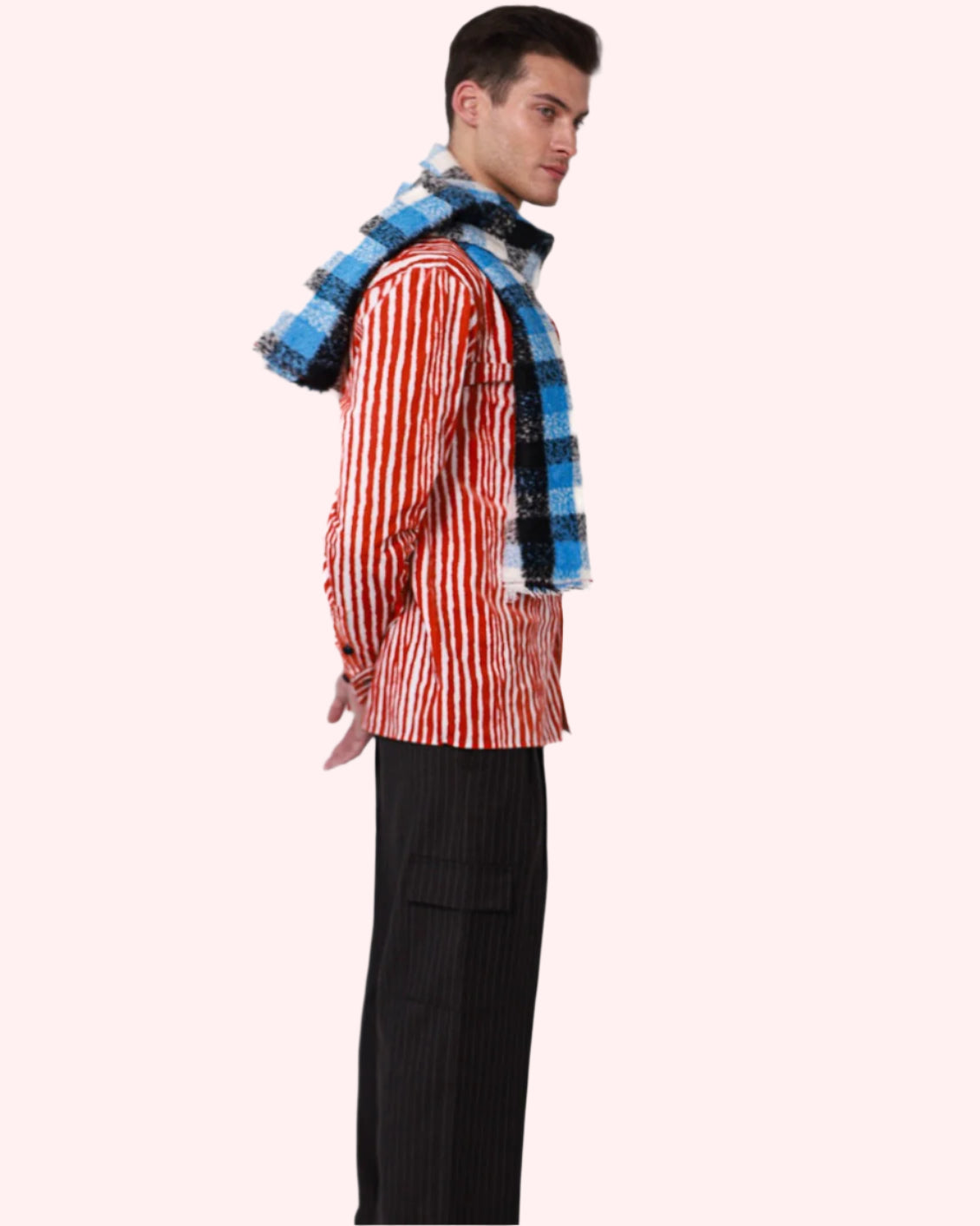 Candy Cane with Scarf