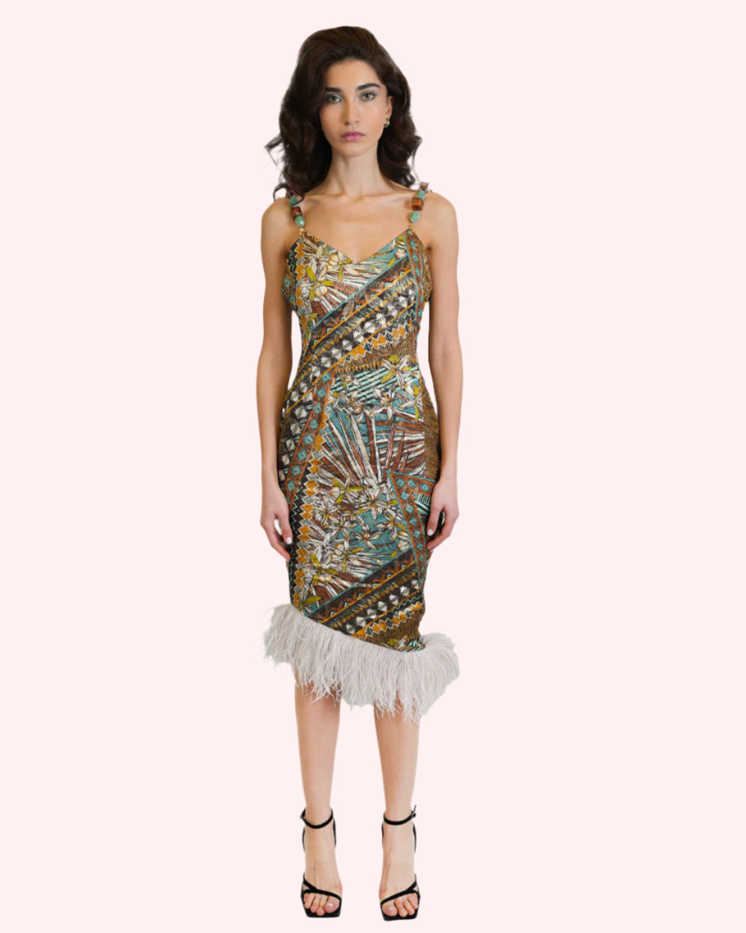 Savvannah Plume Dress