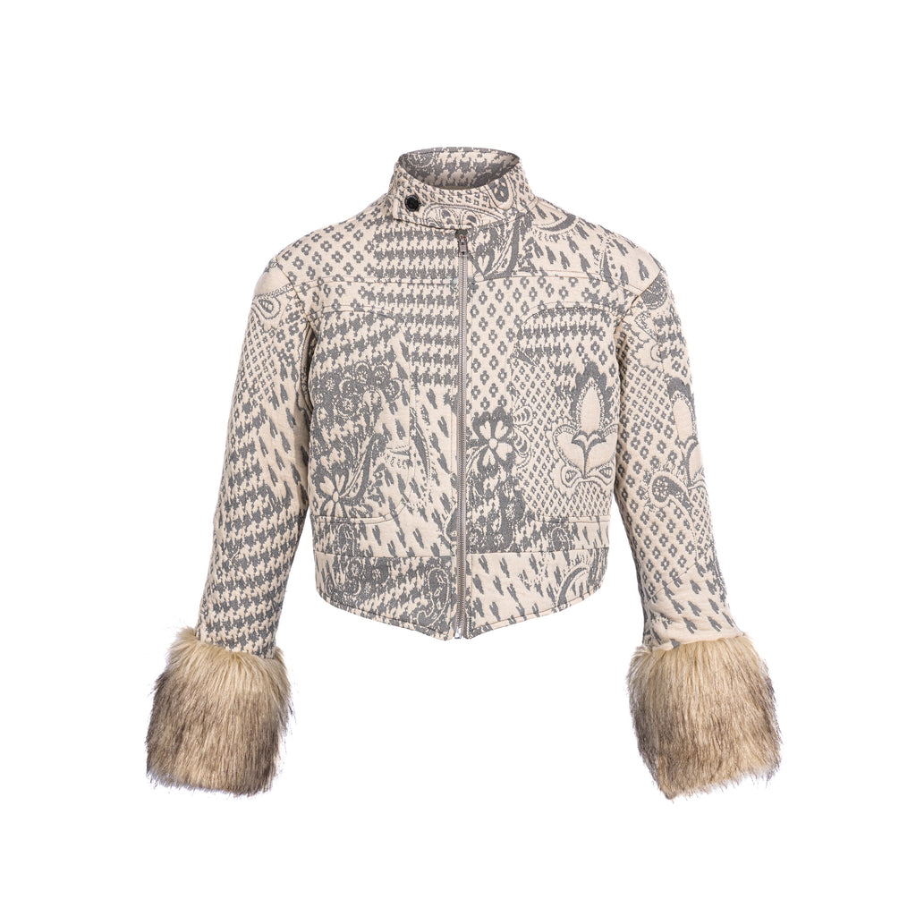 Frostbite Fury Biker Jacket